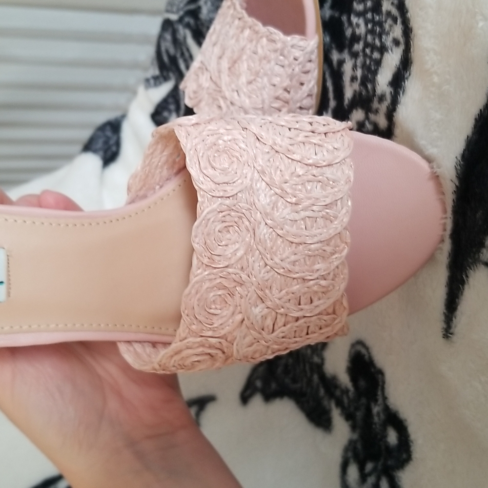 Collectif Lulu Hun Nancy Heel in Blush Pink - Picture 8 of 13